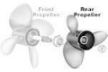 Solas B3 Dual Prop Rear Propeller for Yanmar Stern Drive ZT350 Drive All Years