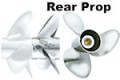 Solas SS Dual Prop Rear Propeller for Volvo Penta Aquamatic DuoProp All Years